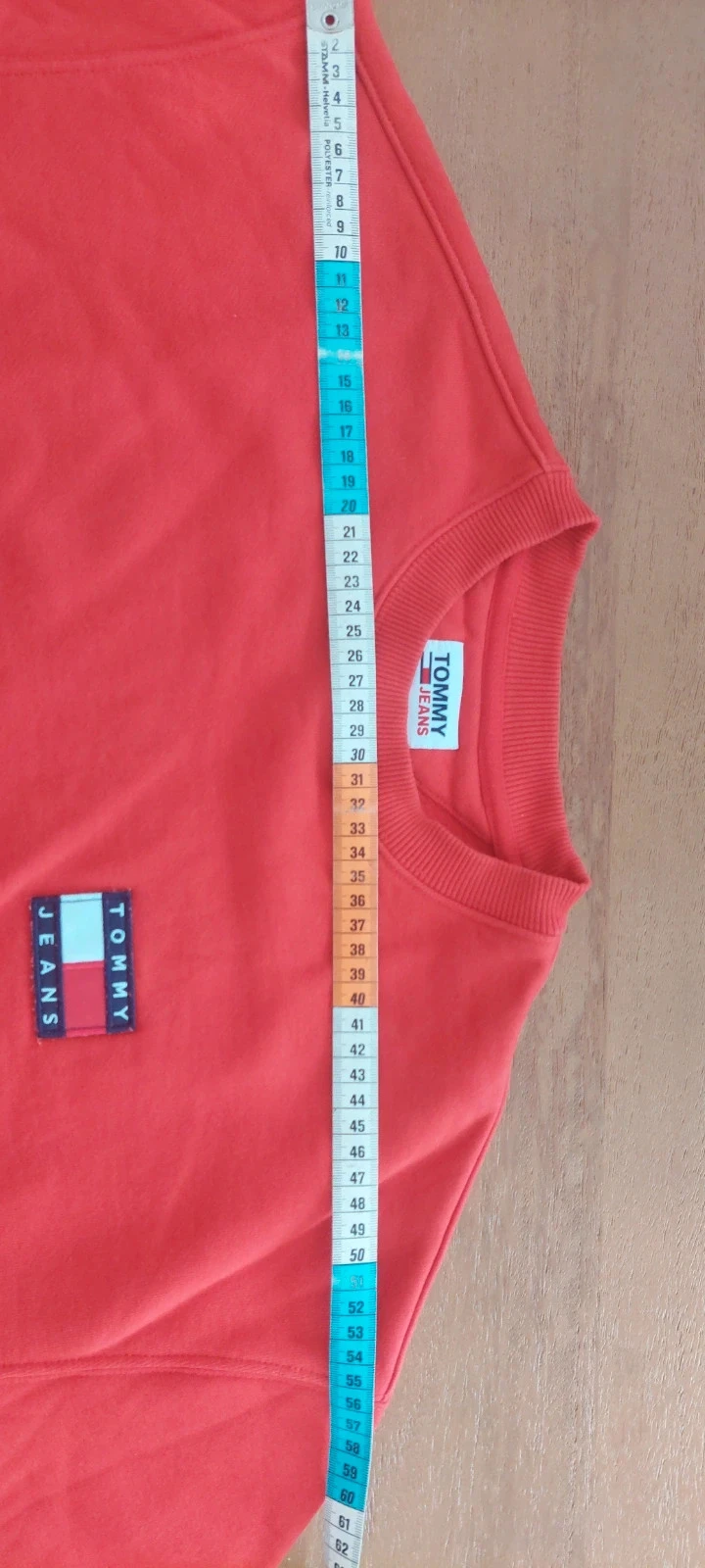 Sweat col rond brodé - Tommy Jeans - Taille S – photo 7